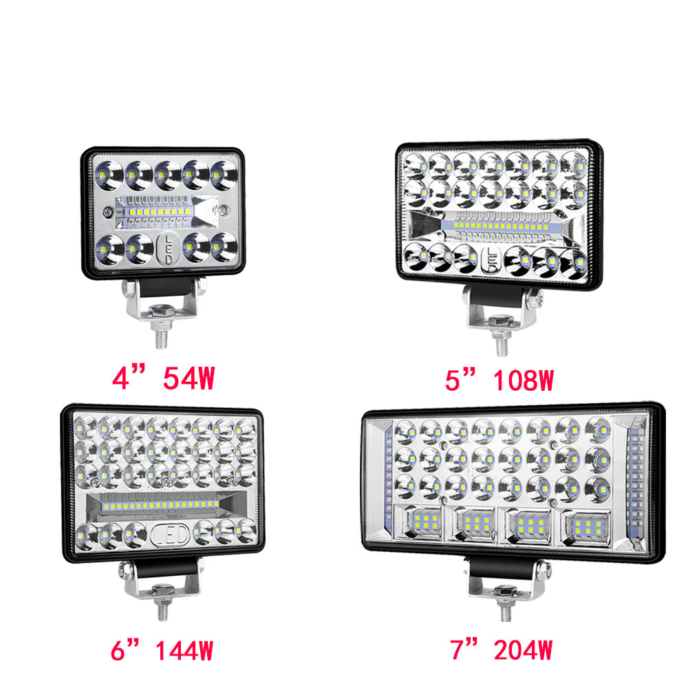 Heavy Equipment Supplies - 4'' 5'' 6'' 7 Inch LED