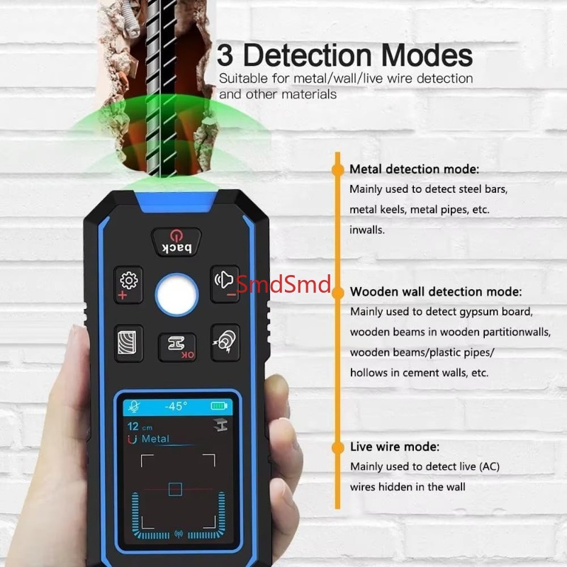 NF-518 Professional Metal Dete - огляд і ціна Underground Cable Detector