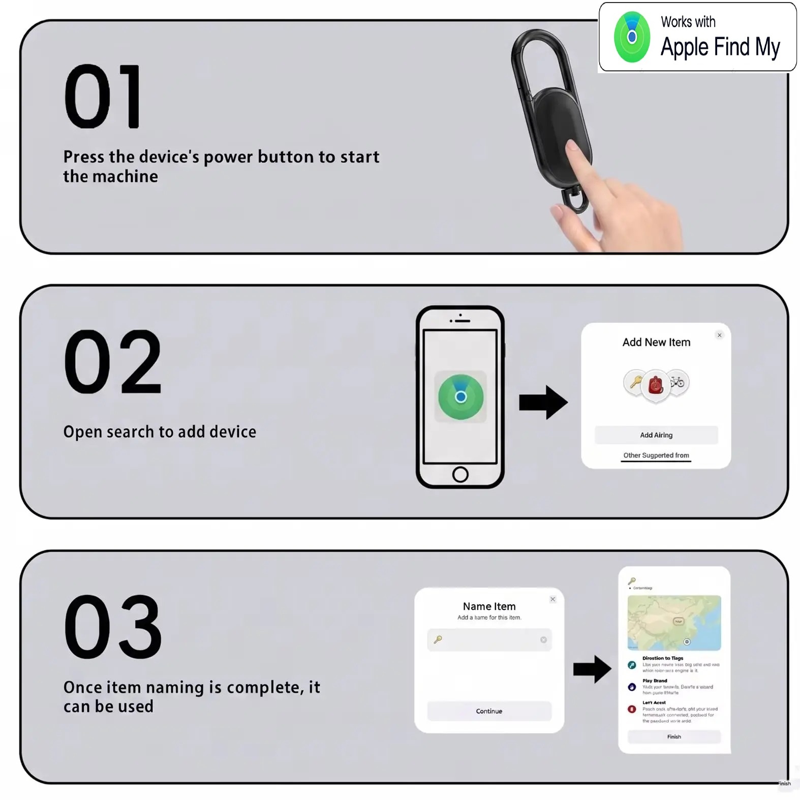 Anti-lost GPS airtag Smart Car - огляд і ціна Heavy Equipment Gps Tracker