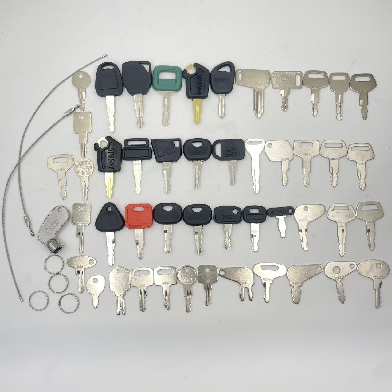 48PCS Heavy Equipment Keys Set - огляд і ціна Heavy Equipment Komatsu