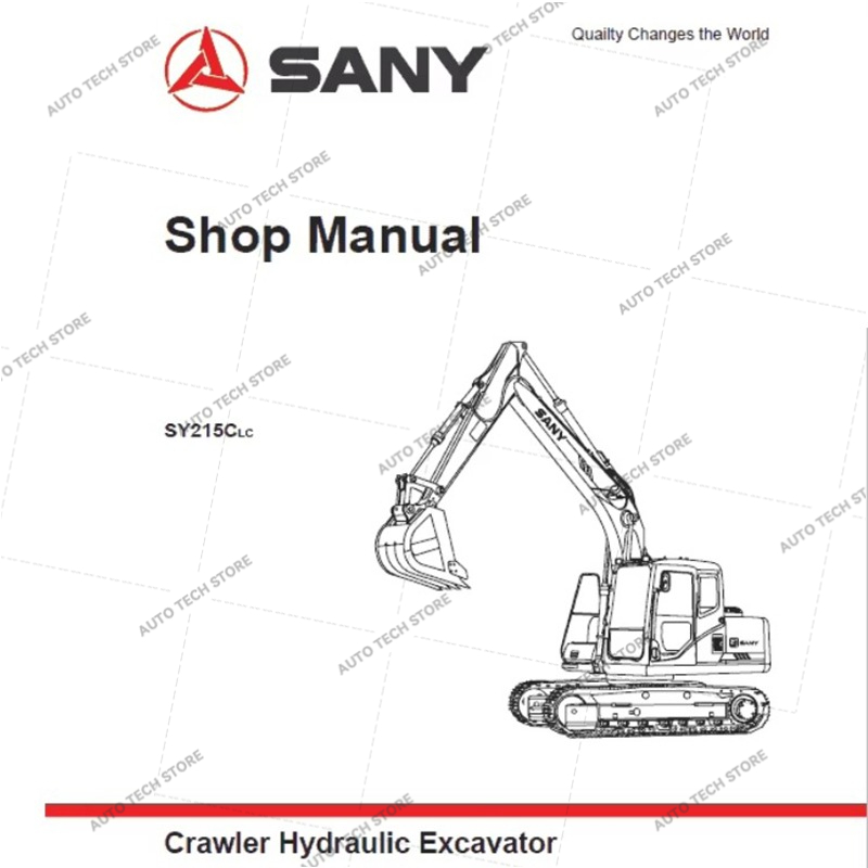 For Sany Heavy Equipment Shop  - огляд і ціна Heavy Equipment Pdf