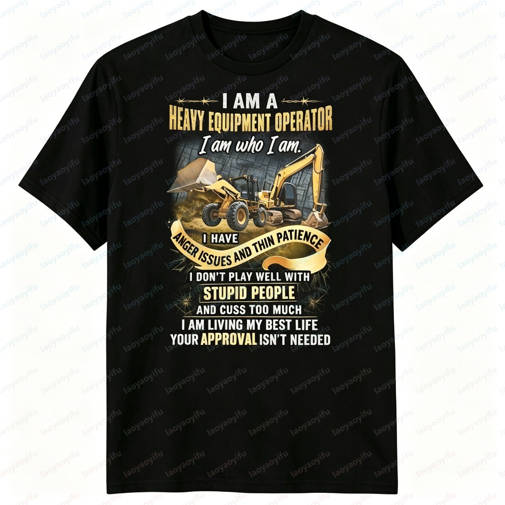 Men Summer Short Sleeve Fashio - огляд і ціна Heavy Equipment Operations