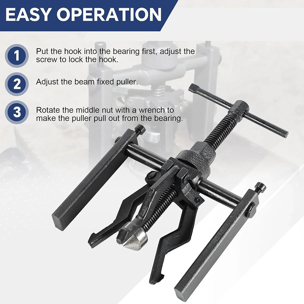 3 Jaw Bearing Puller Tool Heav - огляд і ціна Heavy Equipment Supplies