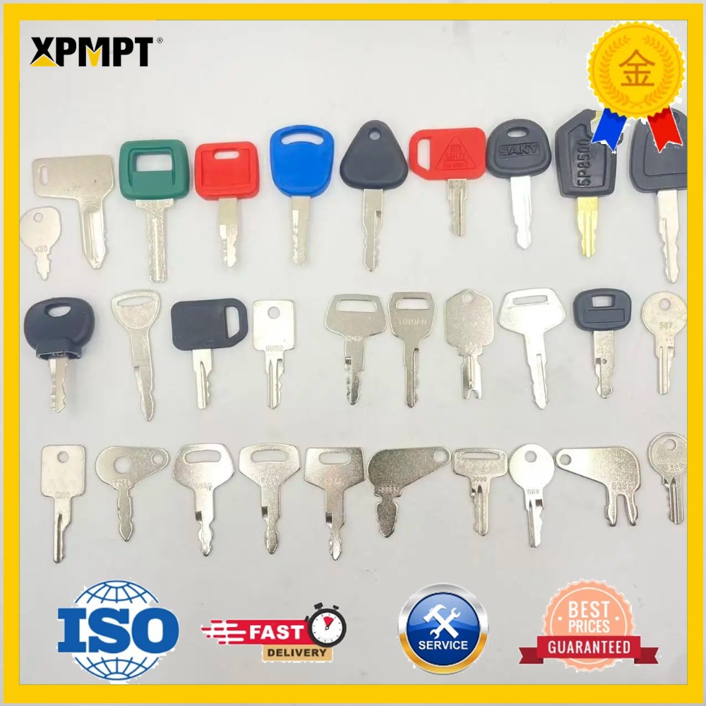 30PCS Heavy Equipment Keys Set - огляд і ціна Heavy Equipment Komatsu