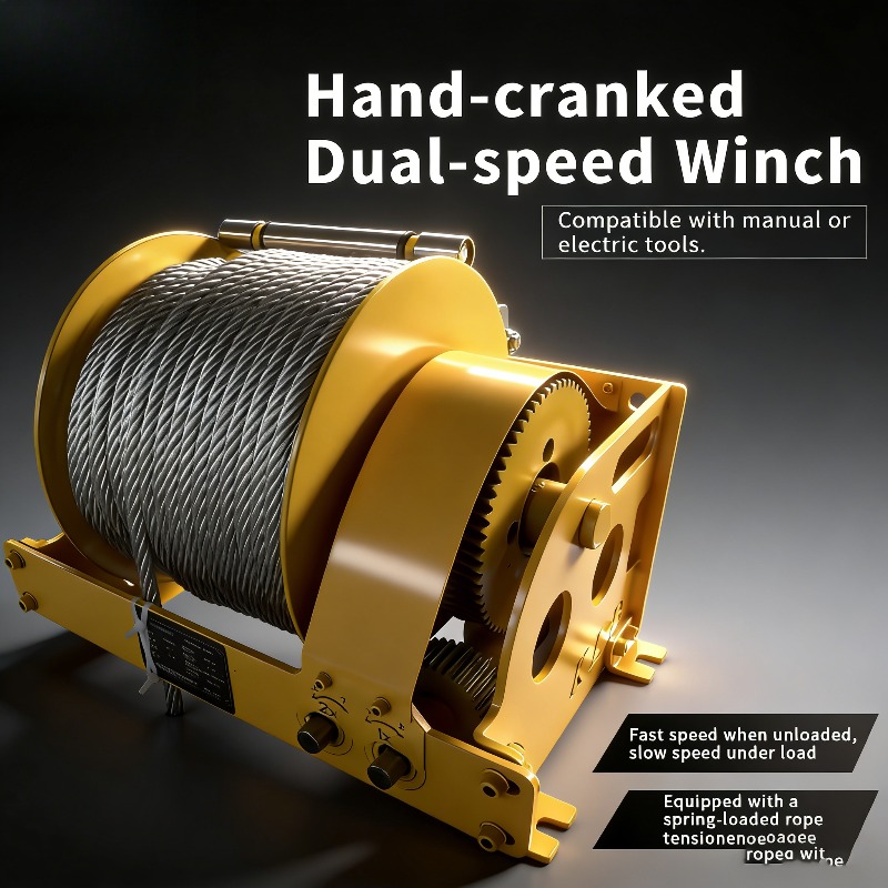 Hand Crank Dual Speed Winch He - огляд і ціна Heavy Equipment Repair Manuals