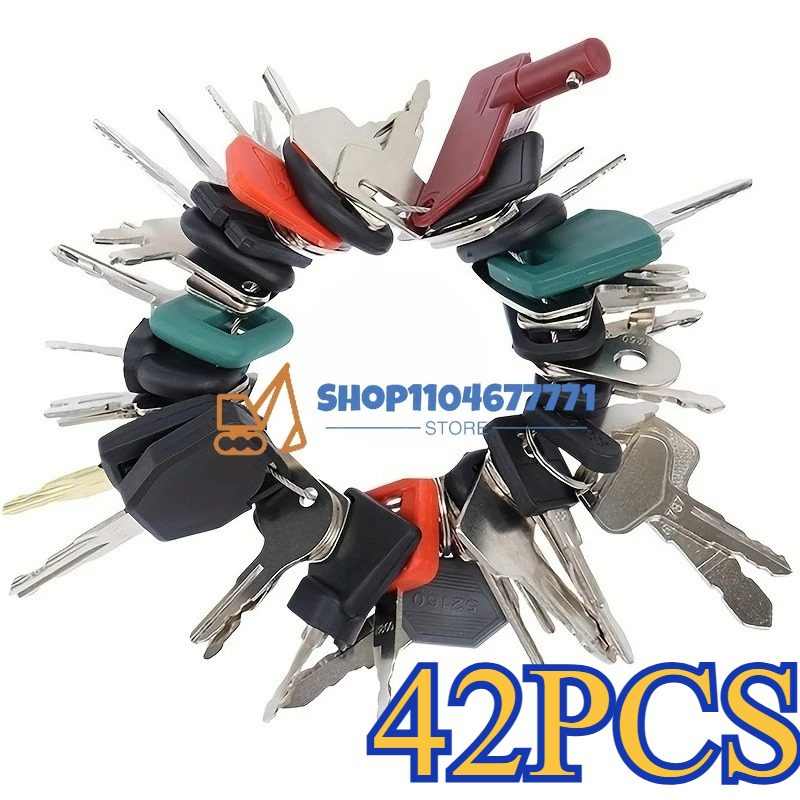 42PCS Heavy Equipment Keys Set - огляд і ціна Heavy Equipment Key Set
