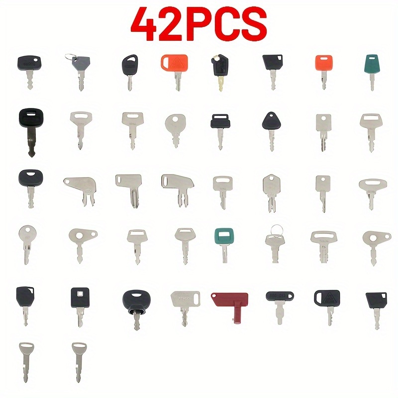 42PCS Heavy Equipment Keys Set - огляд і ціна Heavy Equipment Key Set