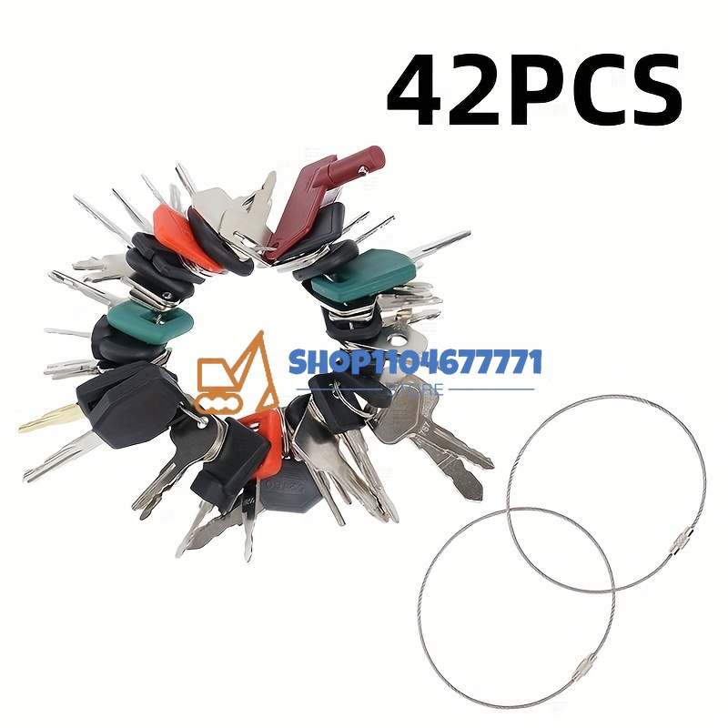 42PCS Heavy Equipment Keys Set - огляд і ціна Heavy Equipment Key Set