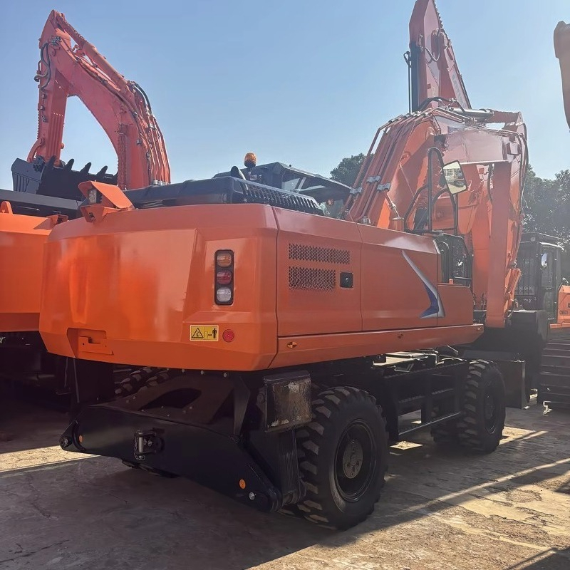 Durable Wheel Mounted Excavato - огляд і ціна Heavy Equipment Work