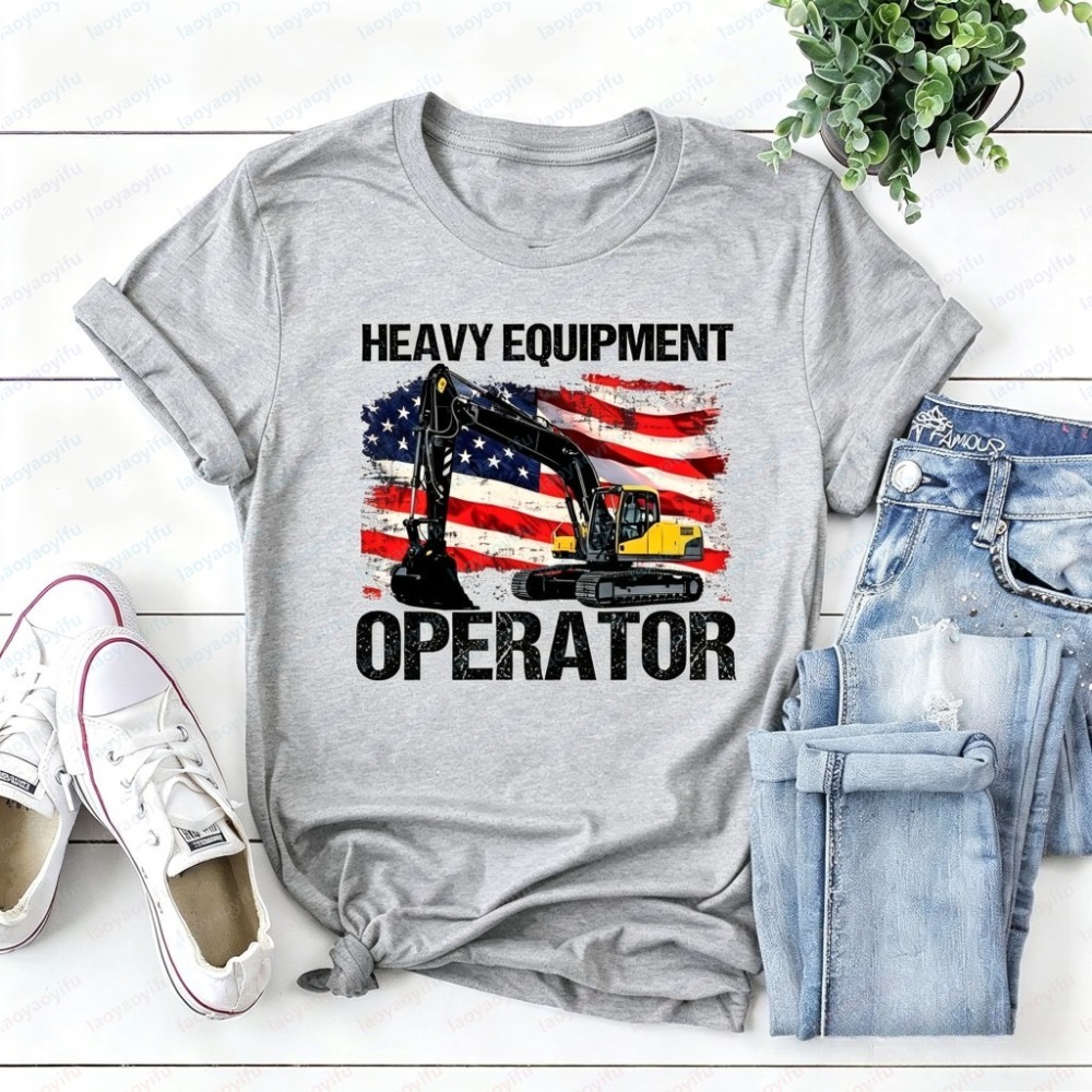 Summer Short Sleeve Fashion Me - огляд і ціна Heavy Equipment Operations