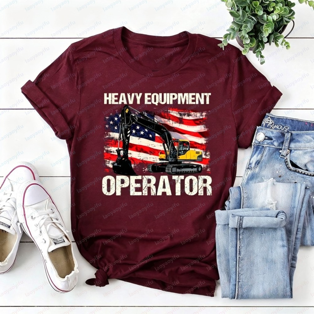 Summer Short Sleeve Fashion Me - огляд і ціна Heavy Equipment Operations