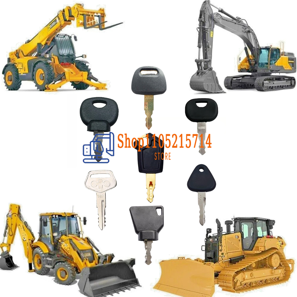 7PCS Heavy Equipment Construct - огляд і ціна Heavy Equipment Key Set