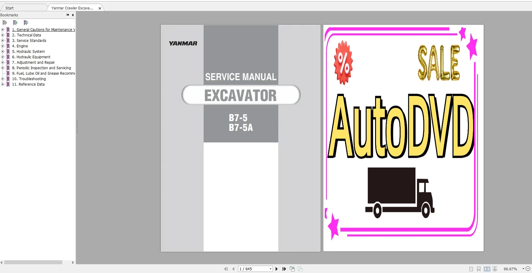AutoDVD Yanmar Heavy Equipment - огляд і ціна Heavy Equipment Pdf